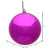 Vickerman N592070DSV 8" Fuchsia Shiny Ball UV Drilled Cap