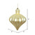 Vickerman N175838D 6" Champagne Matte Onion Drop 4/Bg