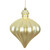Vickerman N175838D 6" Champagne Matte Onion Drop 4/Bg