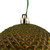 Vickerman N188514D 4" Olive Durian Glitter Ball 6/Bag