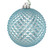  Vickerman N188532D 4" Baby Blue Durian Glitter Ball 6/Bag