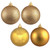 Vickerman N590608 2.4" Gold 4 Finish Orn Asst 24/Box