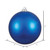 Vickerman N590802DMV 3" Blue Matte Ball UV Drilled 12/Bag