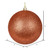 Vickerman N590871DG 3" Coral Glitter Ball Drilled 12/Bag