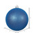 Vickerman N591002DG 4" Blue Glitter Ball Drilled 6/Bag
