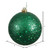 Vickerman N591024DQ 4" Emerald Sequin Ball Drilled 6/Bag