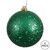  Vickerman N591024DQ 4" Emerald Sequin Ball Drilled 6/Bag