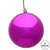 Vickerman N591070DSV 4" Fuchsia Shiny Ball UV 6/Bag
