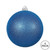 Vickerman N591202DG 4.75" Blue Glitter Ball Drilled 4/Bag