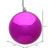 Vickerman N591270DSV 4.75" Fuchsia Shiny Ball UV 4/Bag