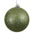  Vickerman N591514DQ 6" Olive Sequin Ball Drilled 4/Bag