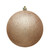 Vickerman N591580DG 6" Cafe Latte Glitter Ball Drilled 4/Bag