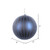 Vickerman MT211731D 5" Midnite Blue Matte Glitter Ball 4/bag