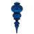 Vickerman N150631DSV 14" Midnt Blue Shiny Finial UV Drilled