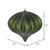 Vickerman N151264DMV 5.7" Moss Green Matte Onion UV 3/Bg