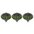 Vickerman N151264DMV 5.7" Moss Green Matte Onion UV 3/Bg