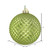 Vickerman N188754D 6" Celadon Durian Glitt Ball Drill 4/Bg