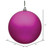  Vickerman N590770DMV 2.75" Fuchsia Matte Ball UV 12/Bag