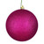 Vickerman N591521DG 6" Berry Red Glitter Ball Drilled 4/Bag