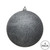 Vickerman N591587DG 6" Pewter Glitter Ball Drilled 4/Bag