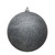 Vickerman N591587DG 6" Pewter Glitter Ball Drilled 4/Bag