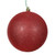 Vickerman N591003DG 4" Red Glitter Ball Drilled 6/Bag