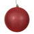  Vickerman N591203DG 4.75" Red Glitter Ball Drilled 4/Bag