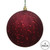  Vickerman N591265DQ 4.75" Burgundy Sequin Ball Drilled 4/Bag