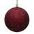 Vickerman N591265DQ 4.75" Burgundy Sequin Ball Drilled 4/Bag