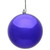  Vickerman N592066DSV 8" Purple Shiny Ball UV Drilled Cap