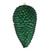  Vickerman N187374D - Midnight Green Pinecone Ornament 