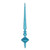Vickerman M183312G - Turquoise Finial Ornament