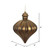  Vickerman N175876D - Mocha Onion Ornament 