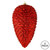  Vickerman N187303D - Red Pinecone Ornament 