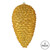  Vickerman N187337D 10" Honey Gold Matte Glitt Pinecone 2/Bo