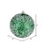 Vickerman N190104D - Green Ball Ornament