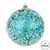 Vickerman N190342D - Teal Ball Ornament