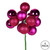  Vickerman N192570 - Fuchsia Ball Ornament 
