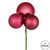 Vickerman N193021 - Berry Red Ball Ornament