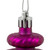  Vickerman N500070 4" Fuchsia Finial 4 Finish Asst 8/Bx