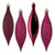 Vickerman N500121 - Berry Red Drop Ornament