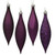 Vickerman N500126 - Plum Drop Ornament