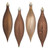 Vickerman N500176 - Mocha Drop Ornament