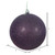  Vickerman N591026DG 4" Plum Glitter Ball Drilled 6/Bag