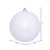 Vickerman N591211DPV - White Ball Ornament