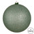  Vickerman N591240DG 4.75" Frosty Mint Glitter Ball DL 4/Bag