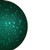  Vickerman N592041DQ 8" Dark Teal Sequin Ball Drilled