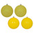 Vickerman N592078DA - Yellow Ball Ornament