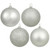 Vickerman N596807A - Silver Ball Ornament