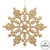  Vickerman M101508 - Gold Snowflake Ornament 